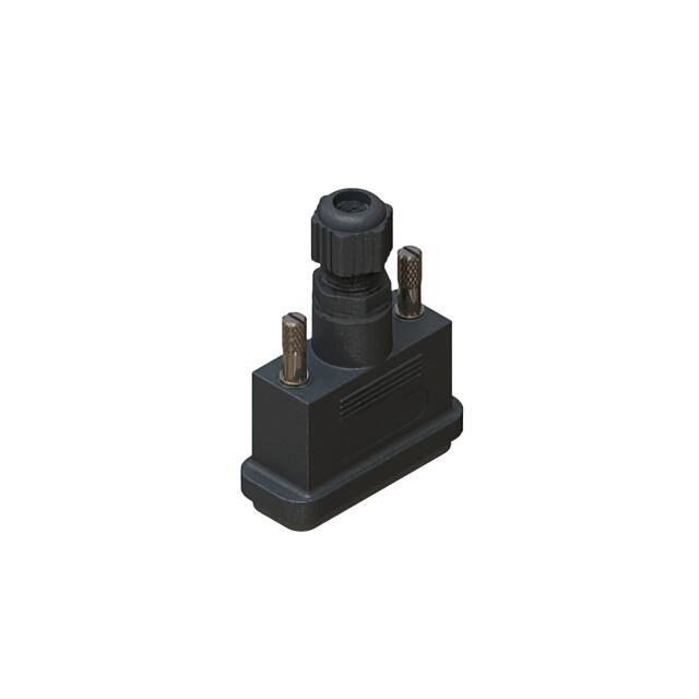 627-230-015-010 EDAC Inc.  D-Sub D-Shaped Connector Backshells Hoods